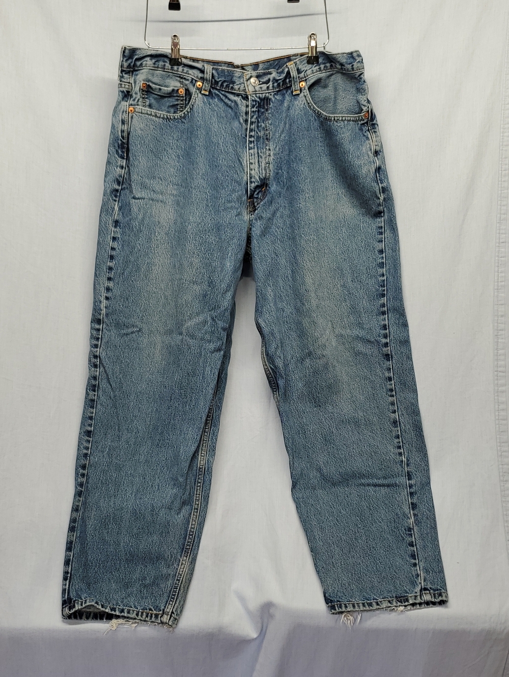 Levi's Men's Light Blue Relaxed Fit Denim Jeans #421